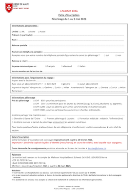 formulaire accompagnant